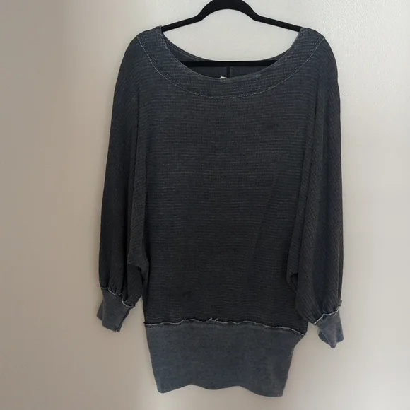 Free People Willow Washed Thermal Tunic - Picture 3 of 6